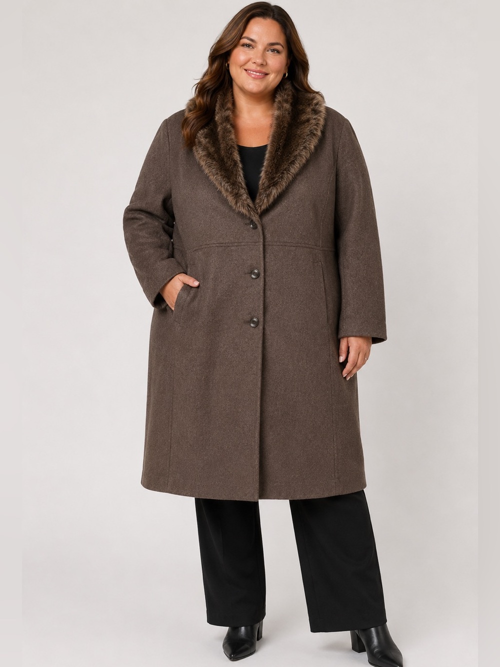 Jones New York Wool Coat